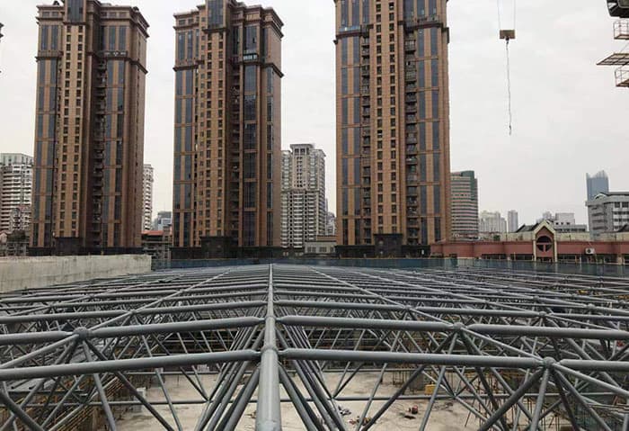 禹州螺栓球网架结构